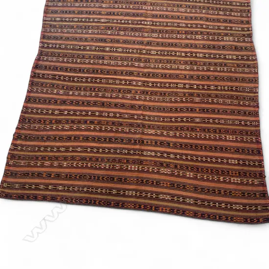 Uzbek flatweave carpet,